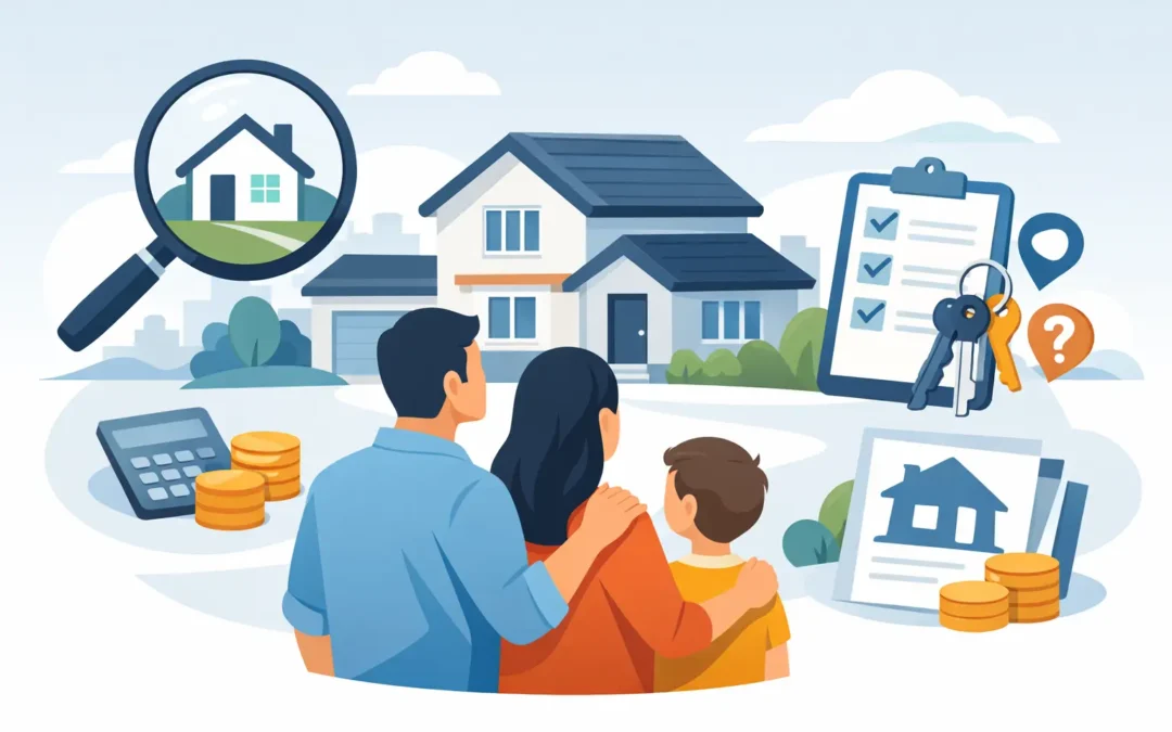 Guía para comprar casa familiar sin errores