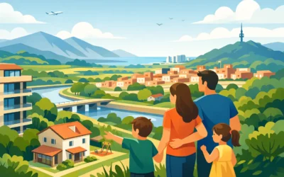 Mudarse al Baix Llobregat con familia