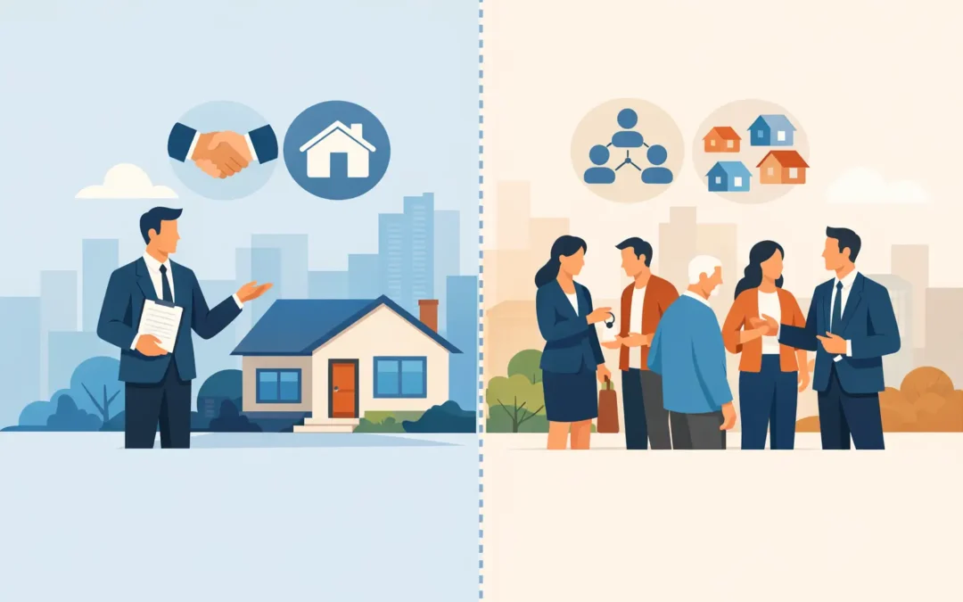 Exclusiva inmobiliaria vs abierta, ¿qué conviene?